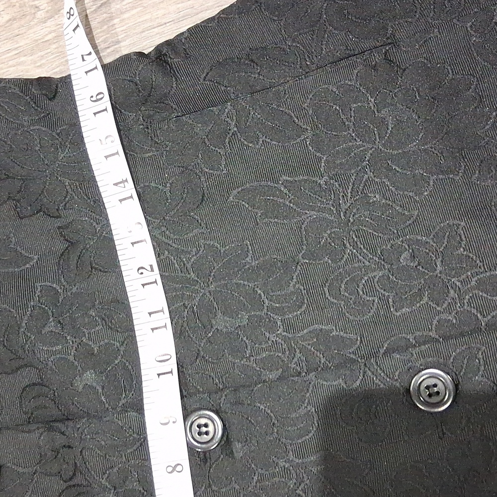 Jacob Black Textured Trench Coat - Picture 8 of 8